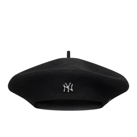 WMNS WOOL PIN BERET NEYYAN BLK