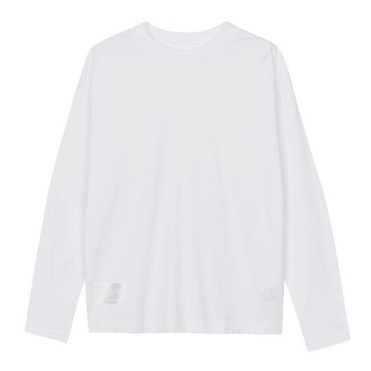 Magniberg - Full Long Sleeve T-shirt - WASHED WHITE / Hvid - T-Shirts