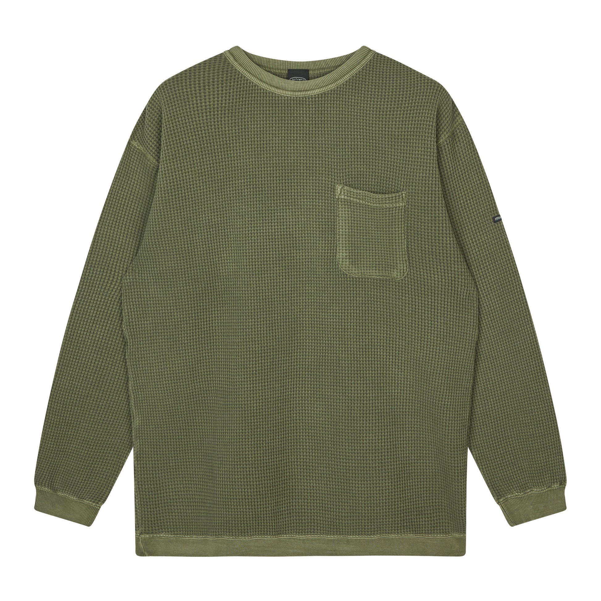 Manastash - Heavy Snug Thermal L/S Tee - OLIVE / Grøn - T-Shirts