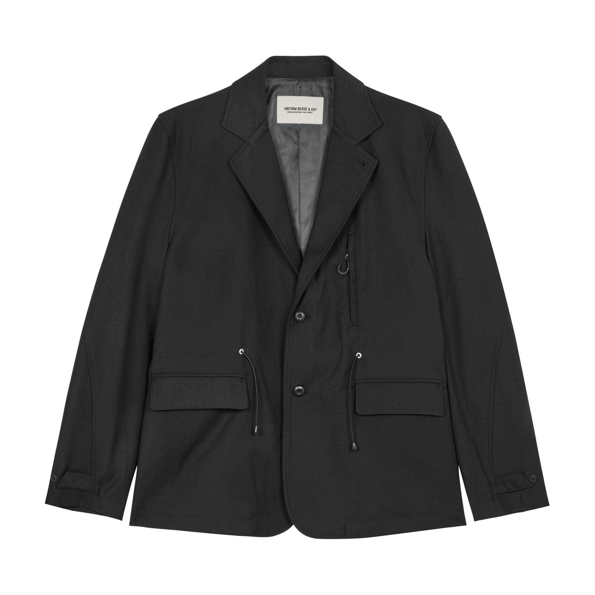 Uniform Bridge - AE Uniform Blazer - BLACK / Sort - Jakker