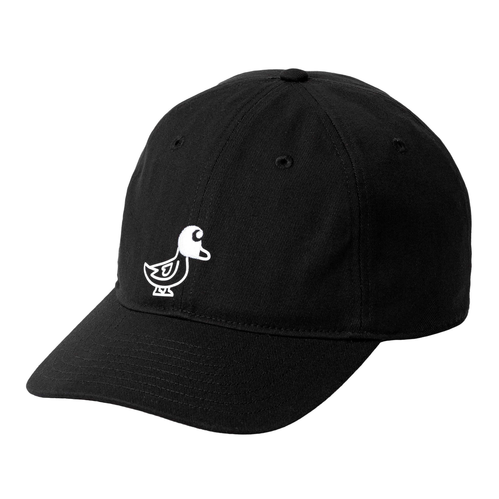 Carhartt WIP - Madison Duck Cap - BLACK/WHITE / Sort - Accessories