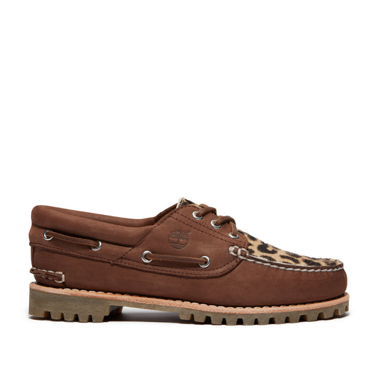 Noreen 3-Eye Lug Handsewn Boat Shoe (w)