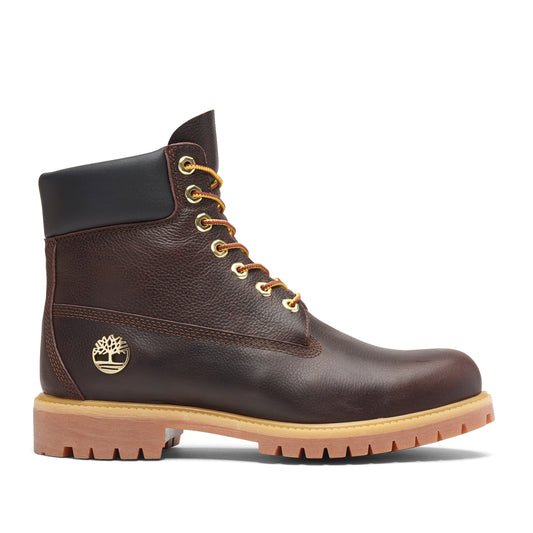 Timberland - Premium 6-Inch Waterproof Boot - DK BROWN FULL GRAIN / Brun - Sko