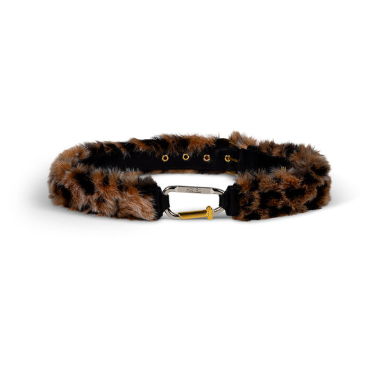 Aries - Faux Leopard Mazzo Belt - LEOPARD / Brun||Sort||Mønster - Accessories