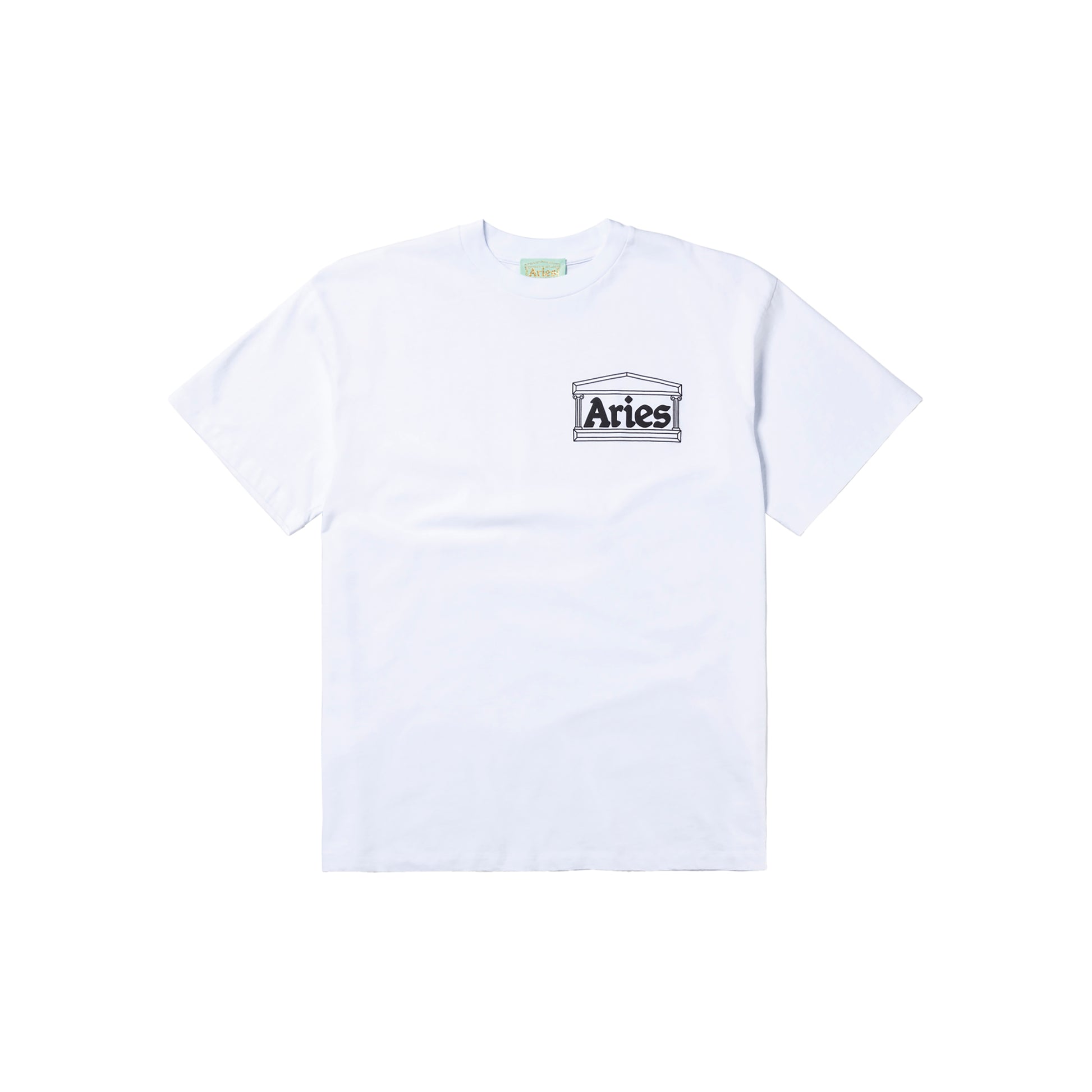 Aries - Temple SS Tee Baby - WHITE / Hvid - T-Shirts