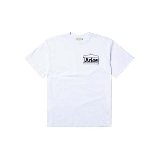 Aries - Temple SS Tee Baby - WHITE / Hvid - T-Shirts
