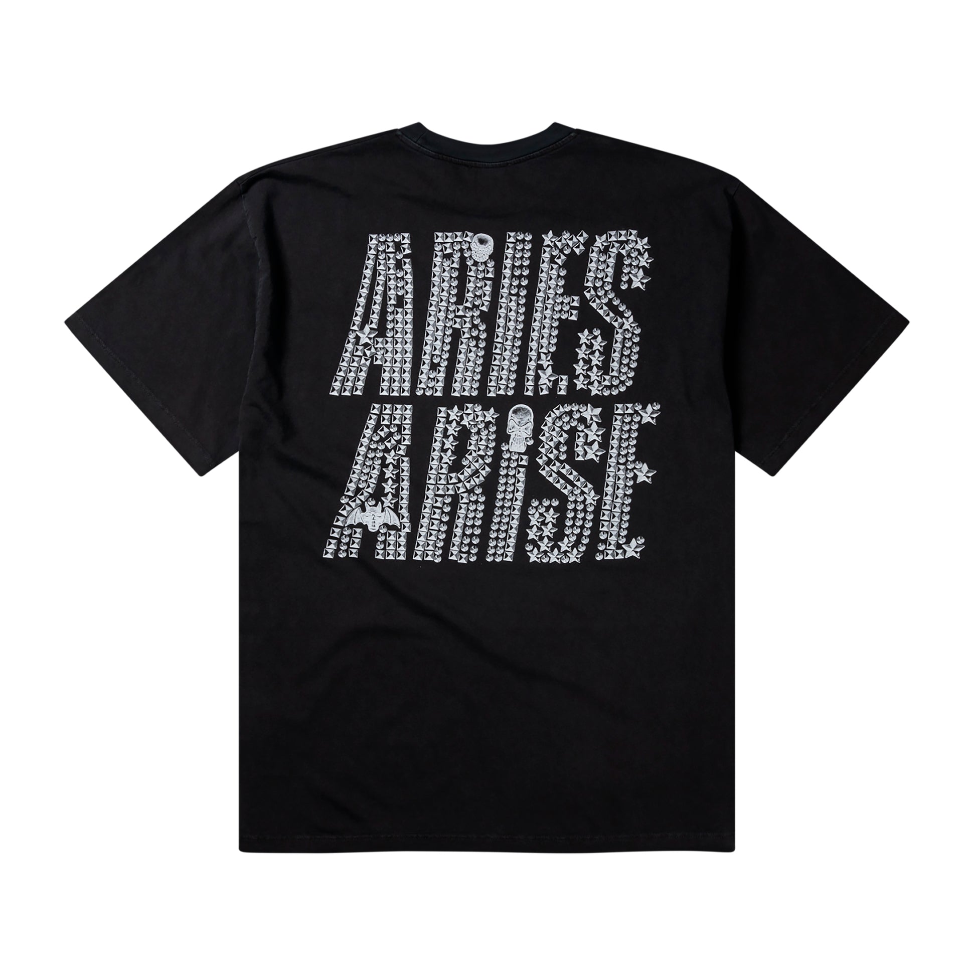 Aries - Faded Studmeggedon SS Tee Baby - BLACK / Sort - T-Shirts