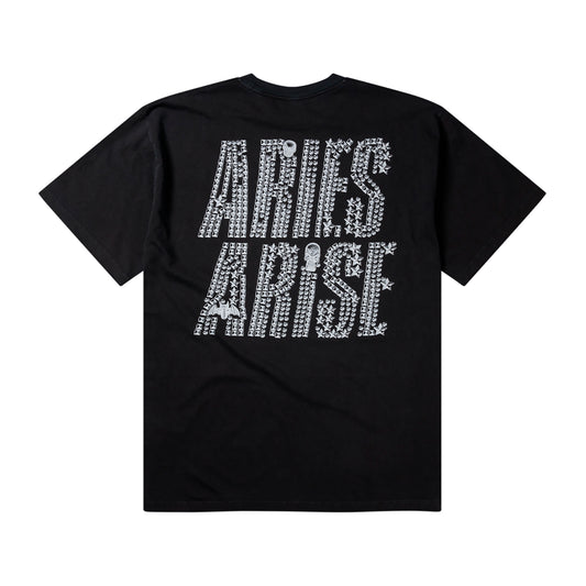 Aries - Faded Studmeggedon SS Tee Baby - BLACK / Sort - T-Shirts