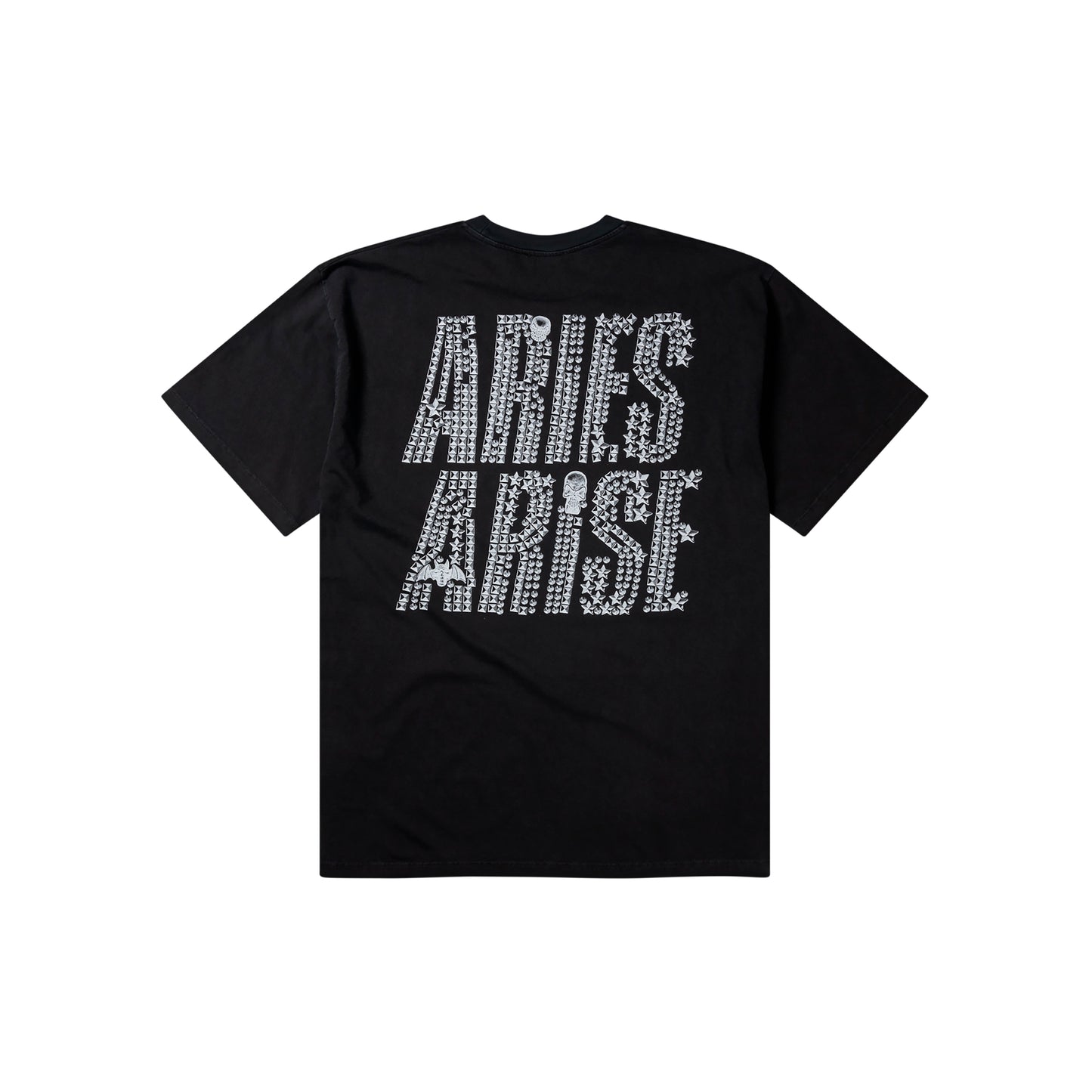 Aries - Faded Studmeggedon SS Tee Baby - BLACK / Sort - T-Shirts