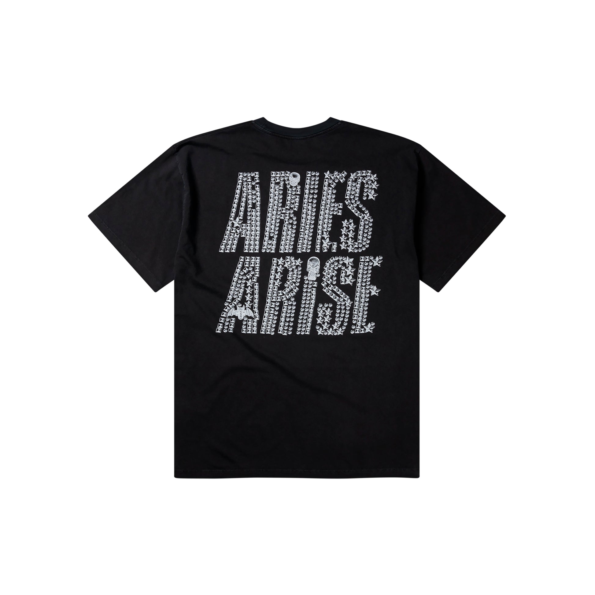 Aries - Faded Studmeggedon SS Tee Baby - BLACK / Sort - T-Shirts