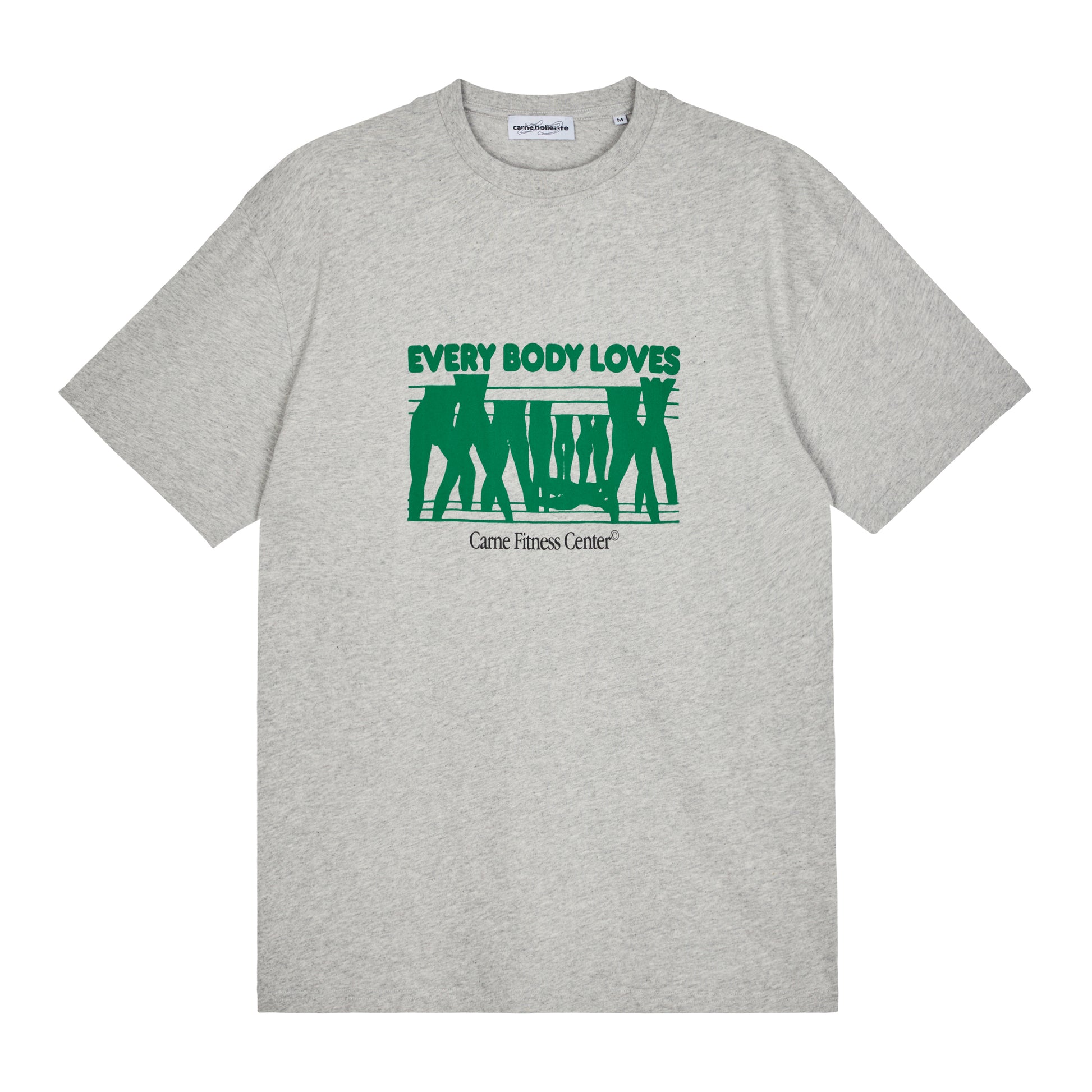 Carne Bollente - Every Body Loves - GREY / Grå - T-Shirts