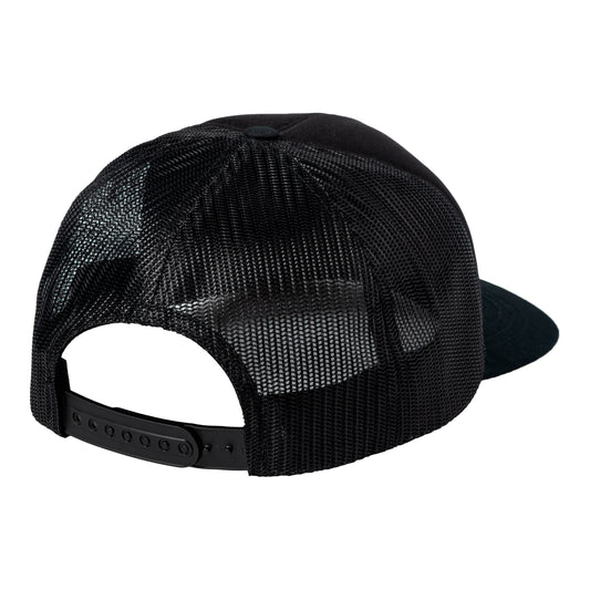 Carhartt WIP - Ablaze Trucker Cap - BLACK / WHITE / Sort - Accessories