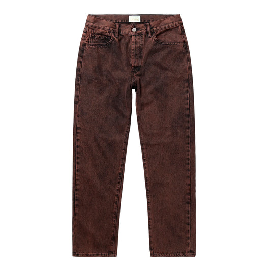 Aries - Acid Wash Lilly Jean - RED / Rød - Bukser