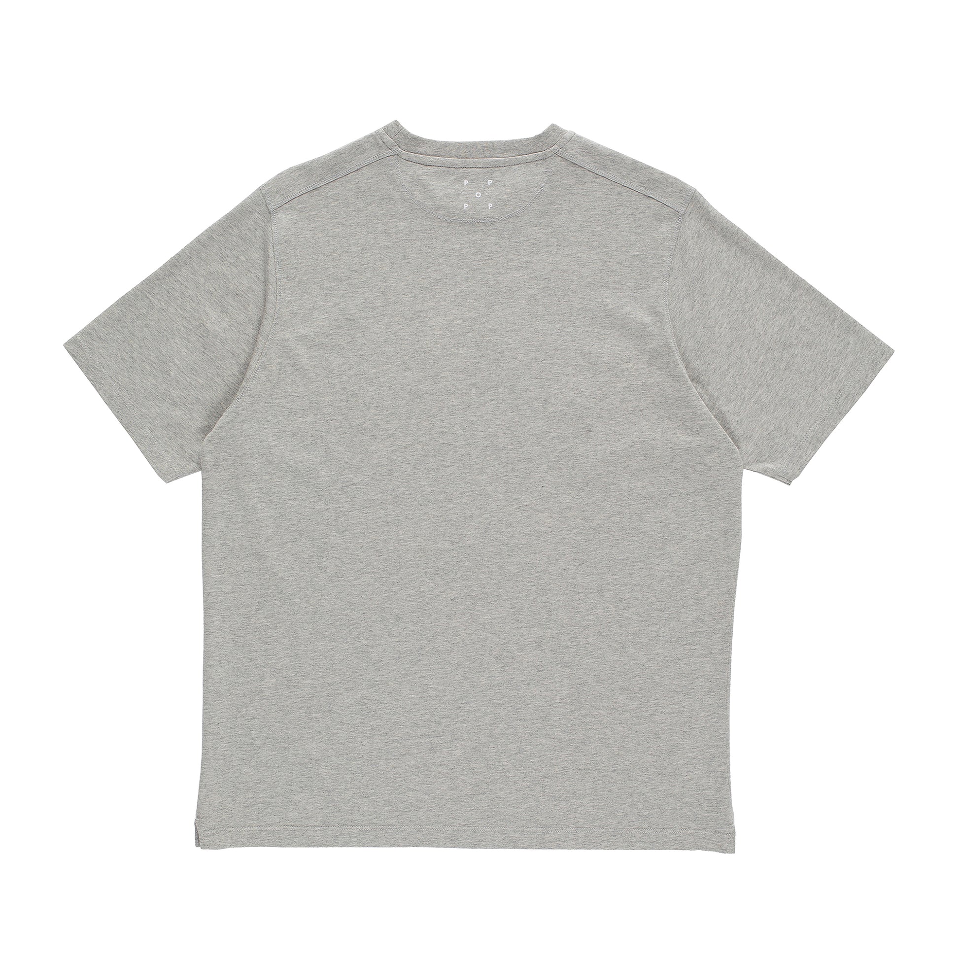 Pop Trading Company - Arch T-Shirt - GREY HEATHER / Grå - T-Shirts