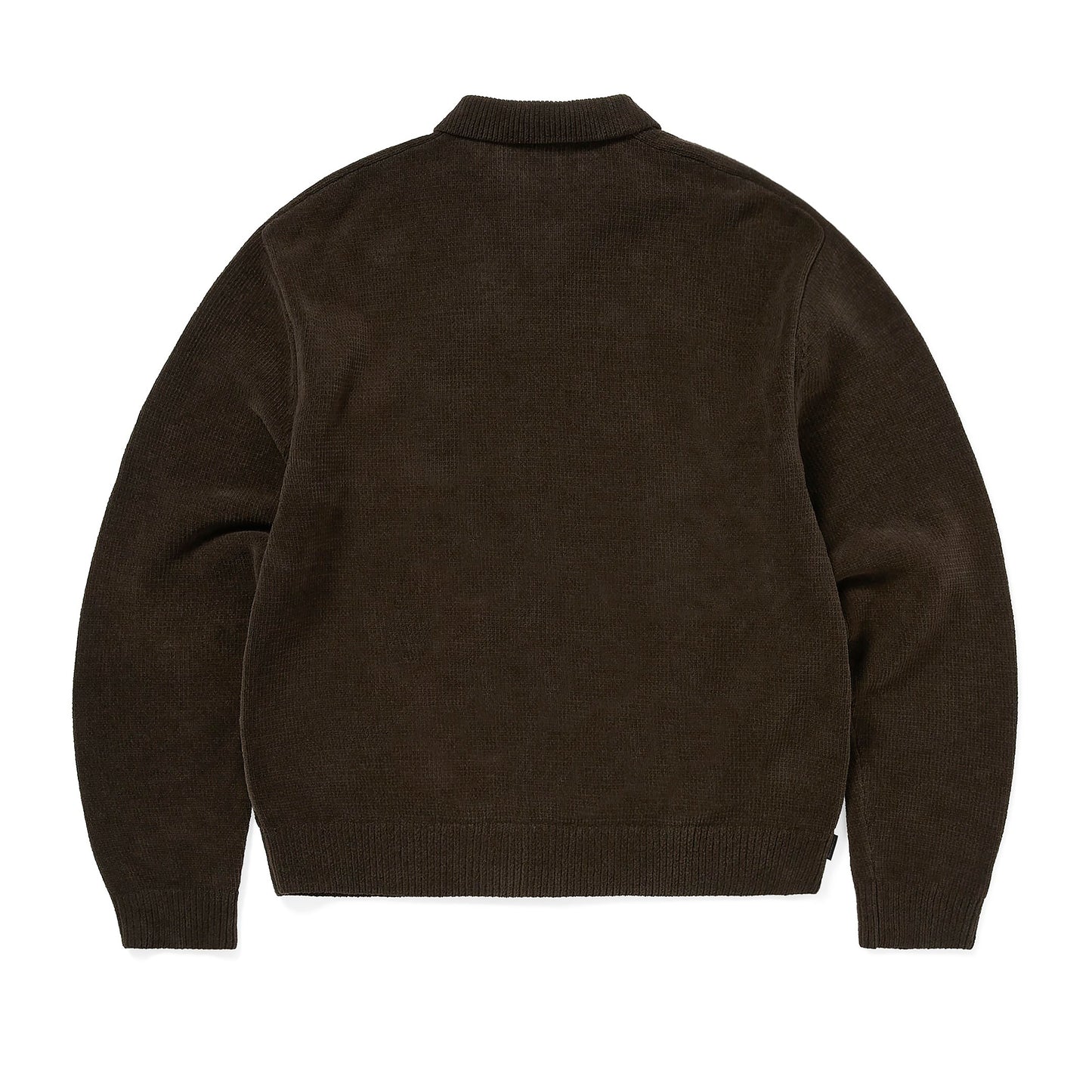 Argyle Zip Knit Cardigan