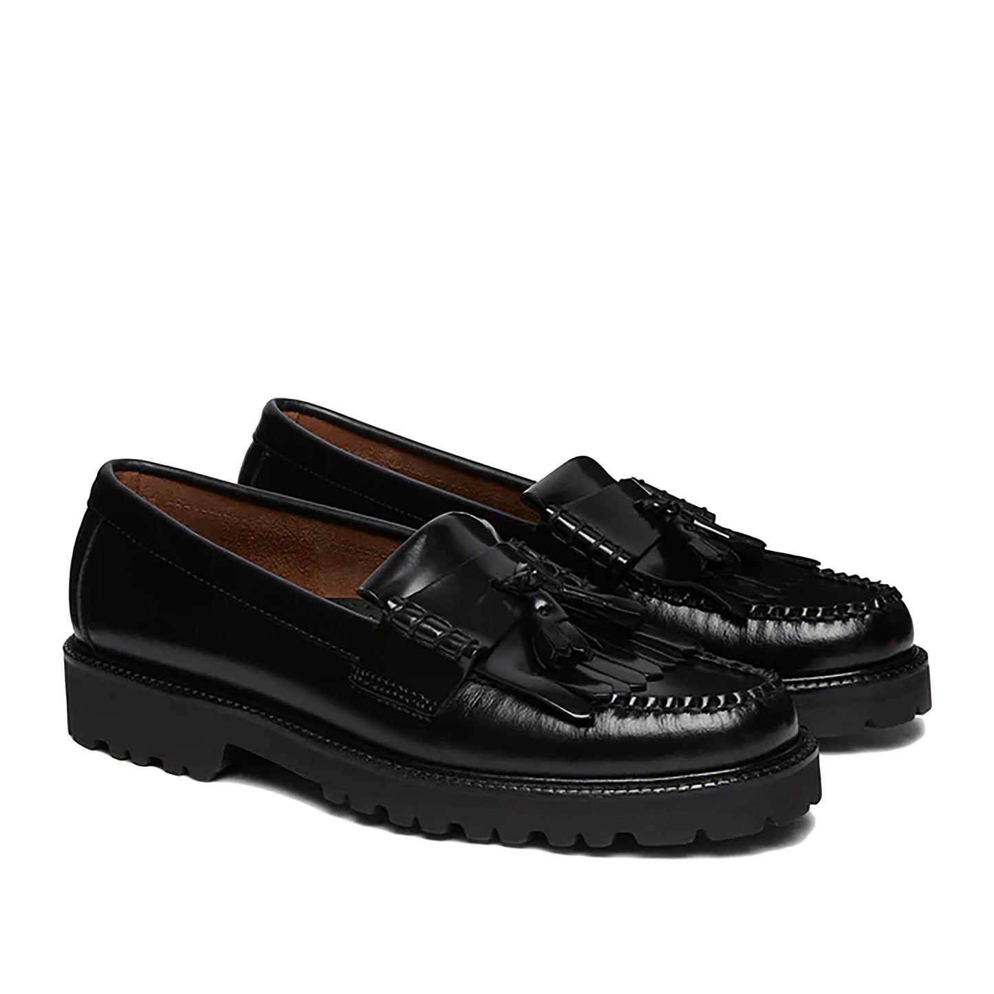 G.H. Bass - Weejun 90 Layton II Kiltie - BLACK / Sort - Sko