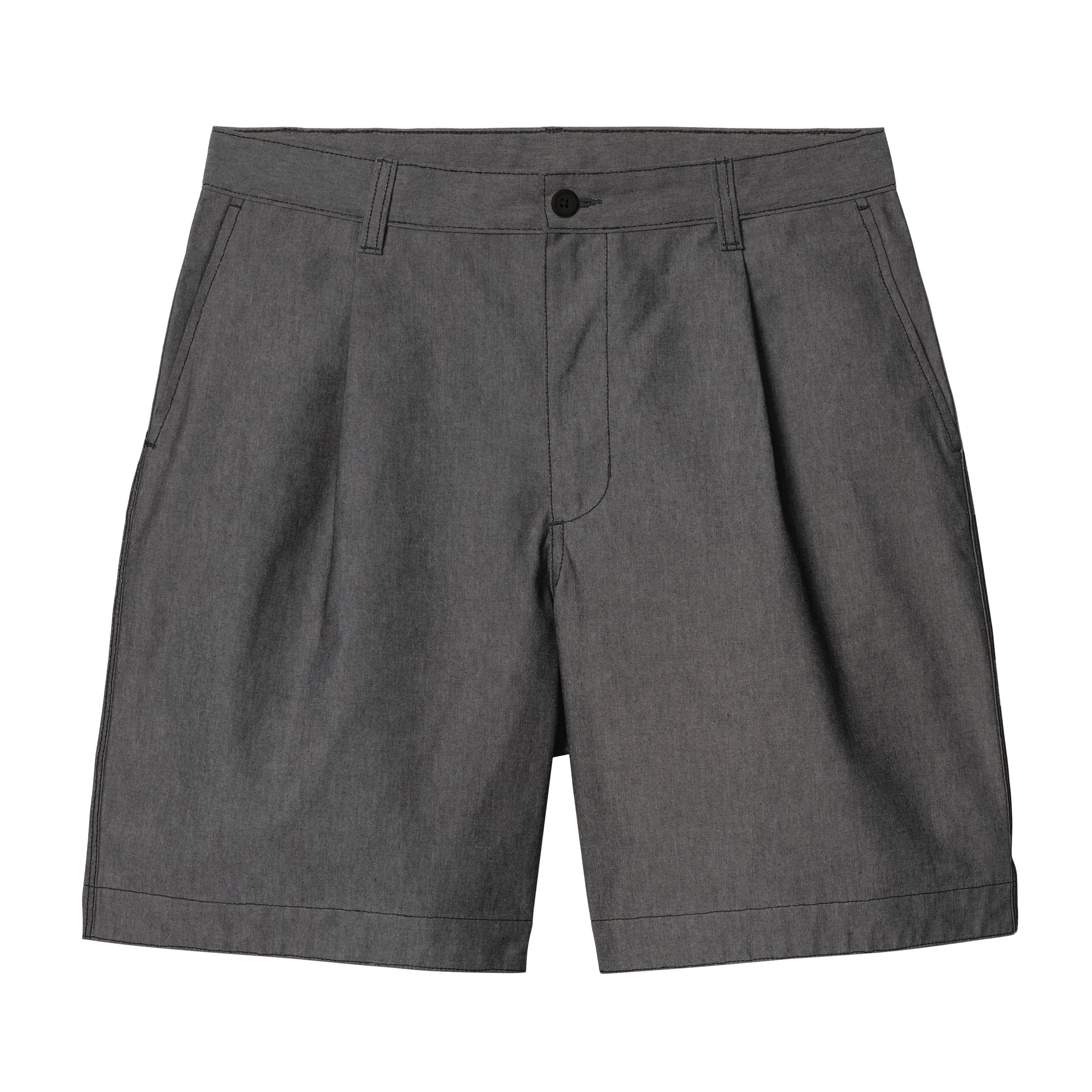 Carhartt WIP - Blake Short - BLACK RINSED / Sort - Shorts