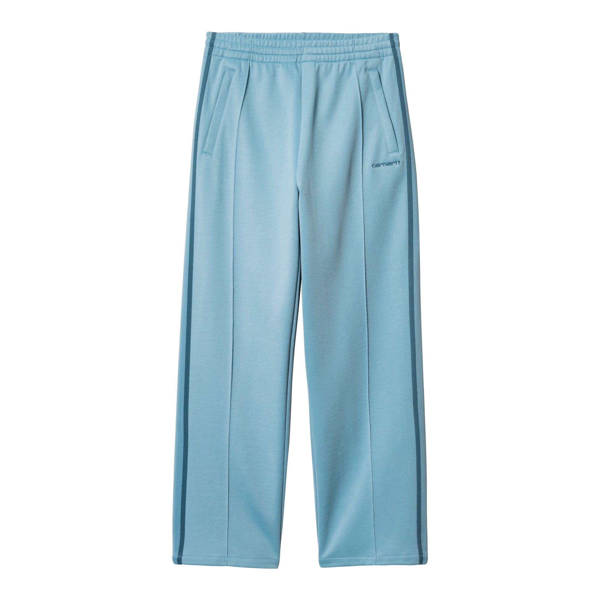 Carhartt WIP - Bolan Sweat Pant - DUSTY ICE / POSITANO / Blå - Bukser