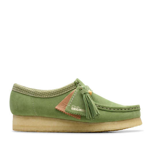 Clarks Originals - Wallabee (W) - APPLE SUEDE / Grøn - Sko