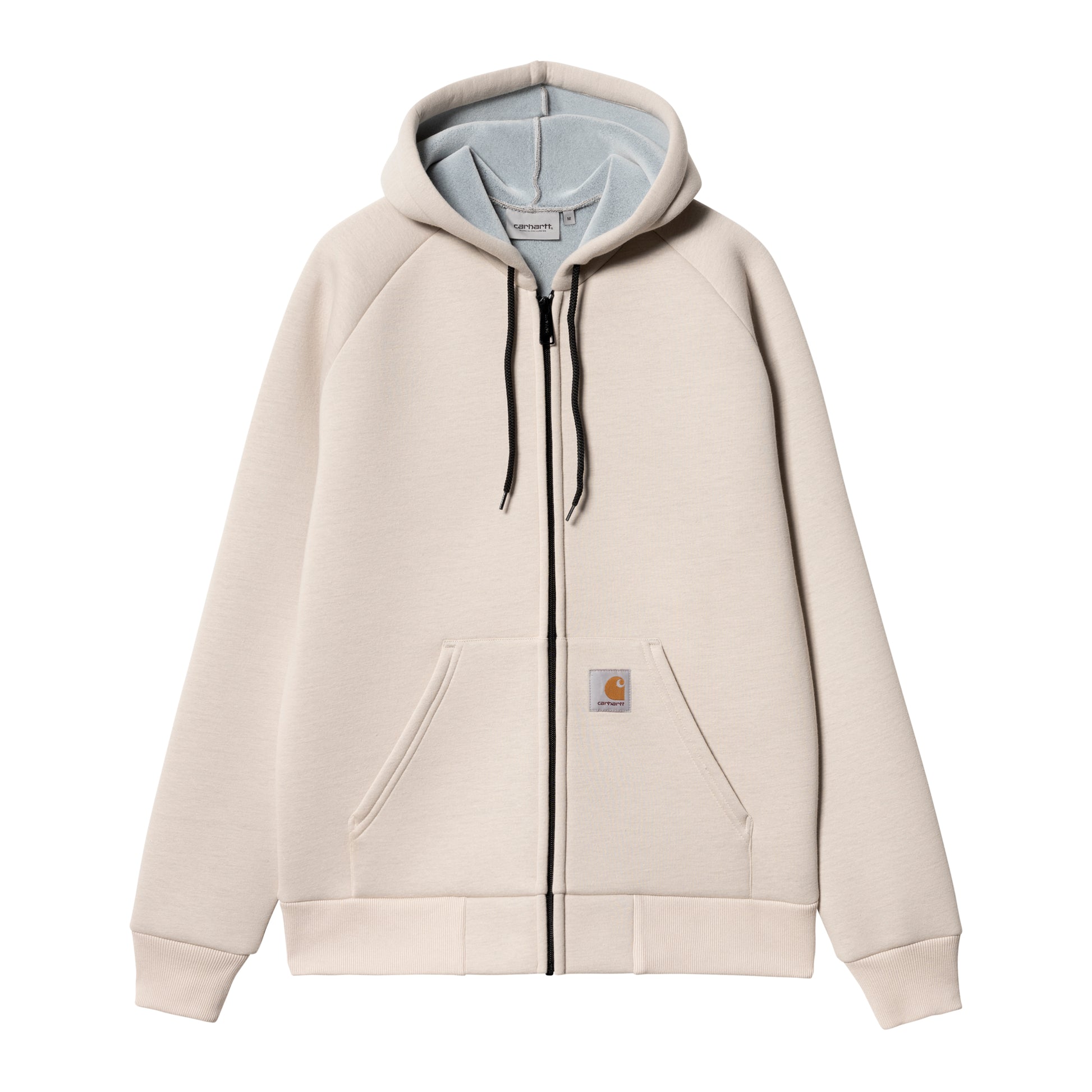 Carhartt WIP - Car-Lux Hooded Jacket - MOONBEAM / GREY / Grå - Jakker
