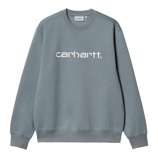 Carhartt WIP - Carhartt Sweat - DOVE GREY / WAX / Grå - Sweatshirts