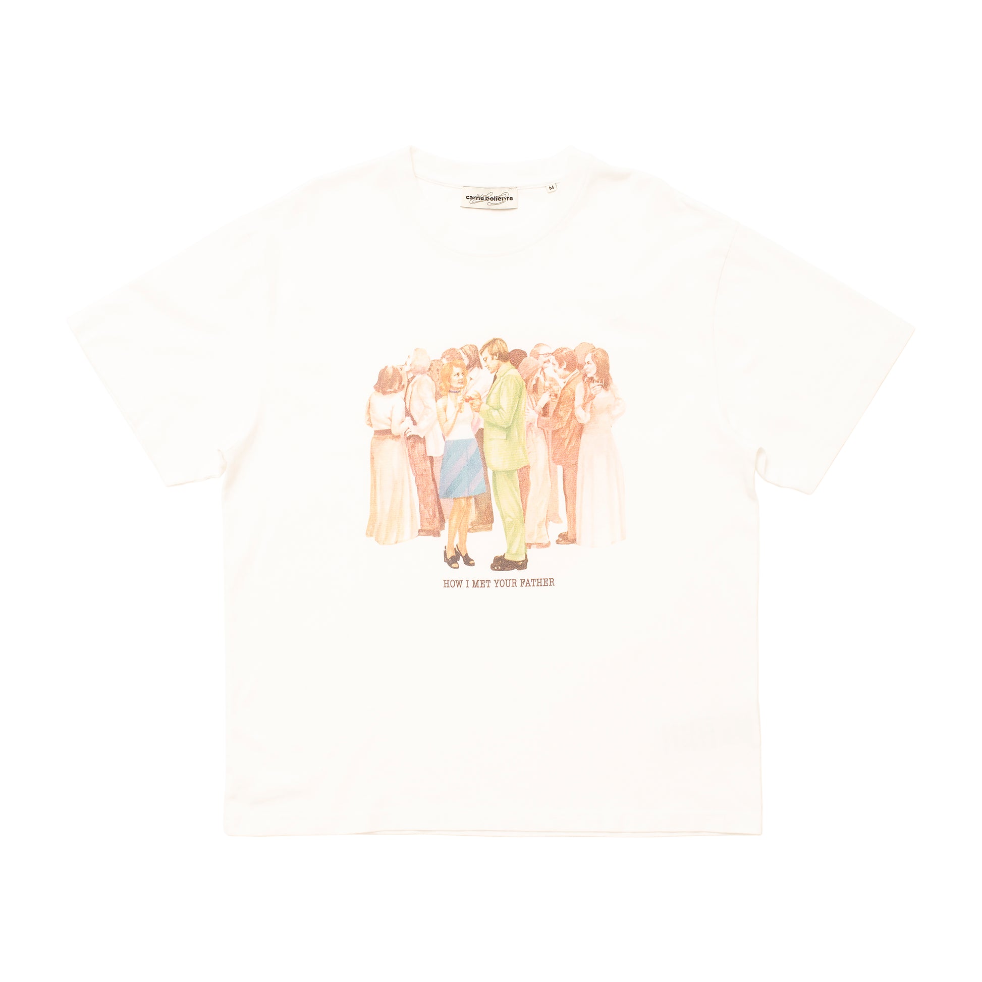 Carne Bollente - Carne Meet Cute - WHITE / Hvid - T-shirts