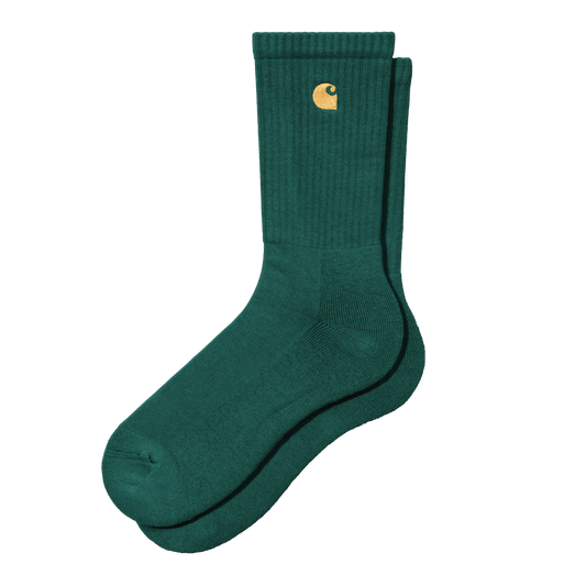 Carhartt WIP - Chase Socks - CHERVIL / GOLD / Grøn - Accessories