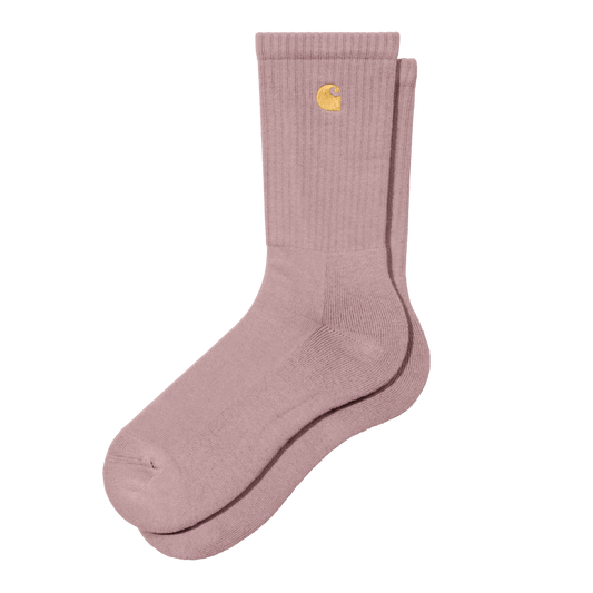 Carhartt WIP - Chase Socks - GLASSY PINK / GOLD / Pink - Accessories