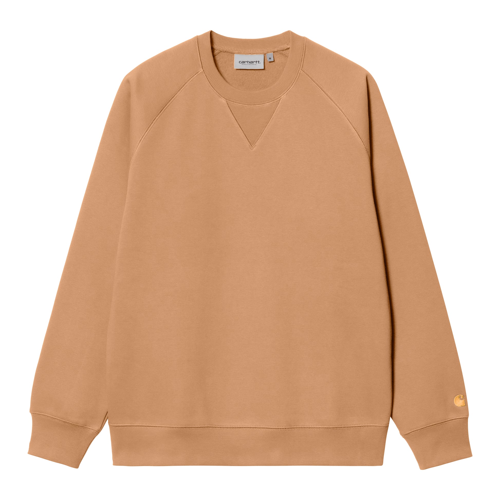 Carhartt WIP - Chase Sweat - PEANUT / GOLD / Beige||Brun - Sweatshirts
