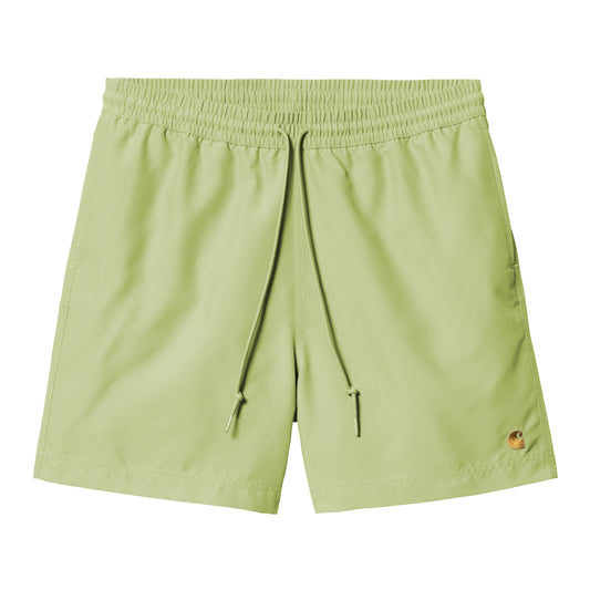 Carhartt WIP - Chase Swim Trunks - ARCTIC LIME / GOLD / Grøn - Shorts