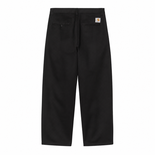 Carhartt WIP Brady Pant Chino – Black Stone Washed