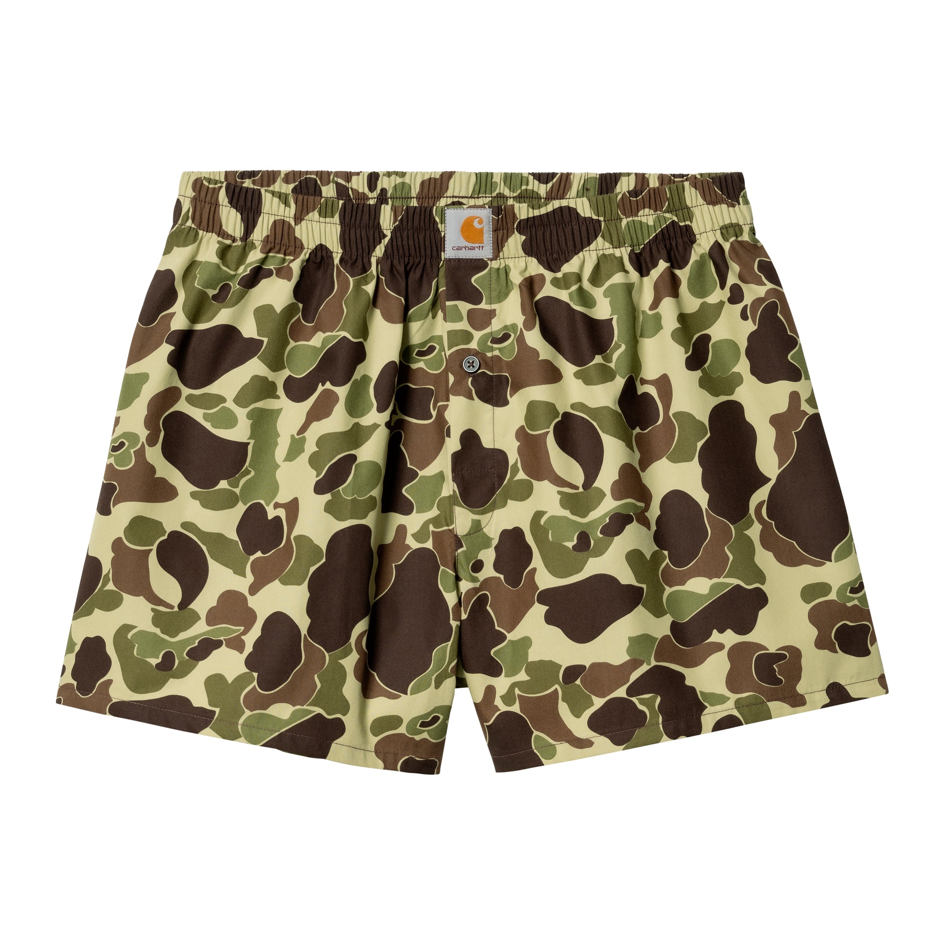 Carhartt WIP - Cotton Boxer - CAMO DUCK GREEN / Grøn||Camouflage - Undertøj