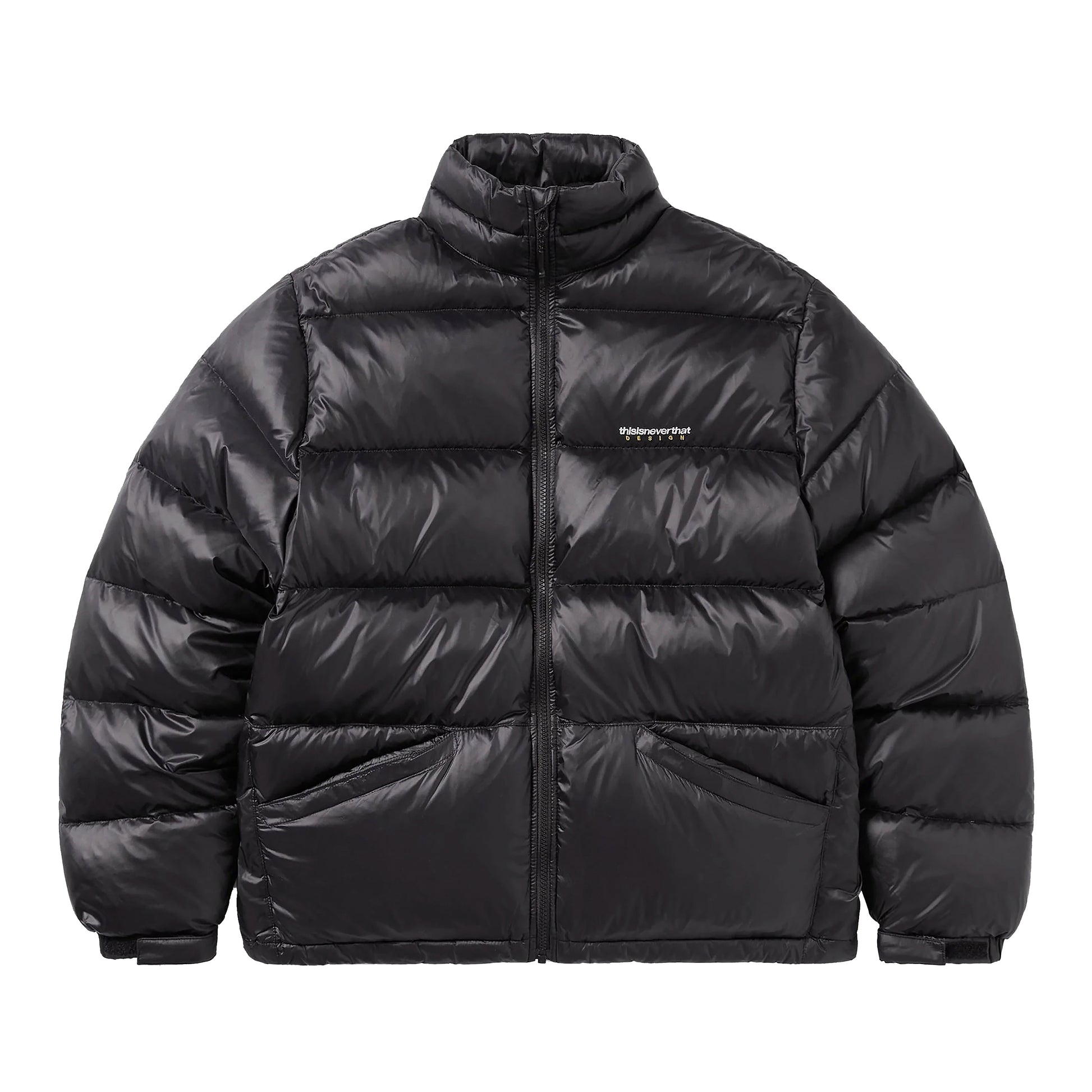 Thisisneverthat - DSN Down Puffer Jacket - BLACK / Sort - Jakker