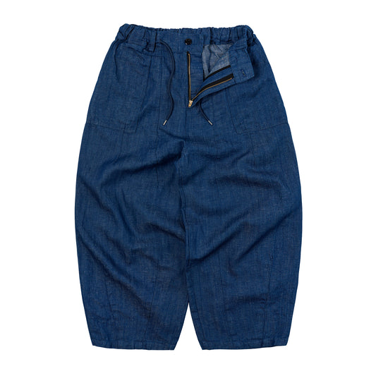 Denim Balloon Pants