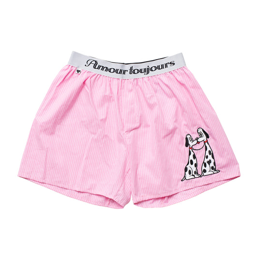 Carne Bollente - Doggy Daze - PINK STRIPE / Pink - Undertøj