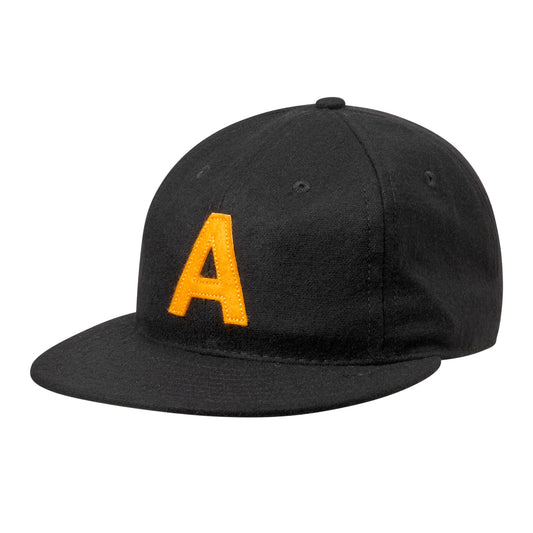 Ebbets Field - Army 1957 Vintage Ballcap - BLACK / Black - Accessories
