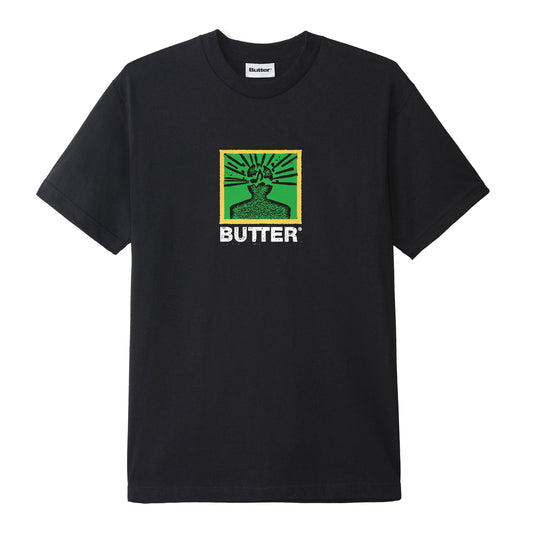 Butter Goods - Explosion Tee - BLACK / Sort - T-Shirts