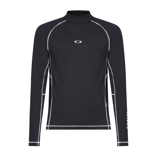 Oakley - Bhodi Ellipse LS Rashguard - BLACKOUT / Sort - T-Shirts