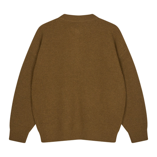 Wool Deck Zipup Cardigan