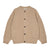 Heavy Wool Round Cardigan