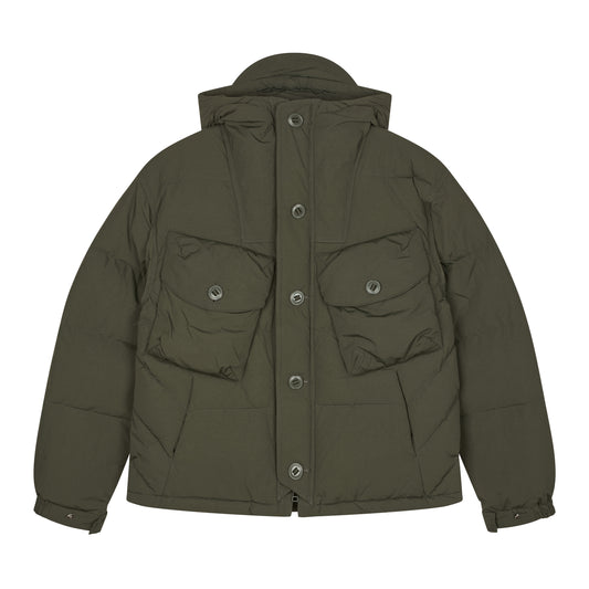 Frizmworks - Smock Puffer Down Parka - DARK GREEN / Grøn - Jakker