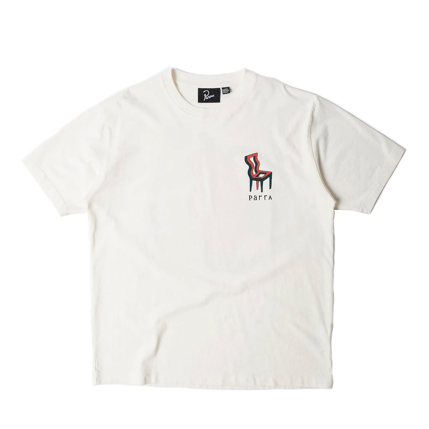 By Parra - Face Ball T-Shirt Off White - OFF WHITE / Hvid - T-Shirts