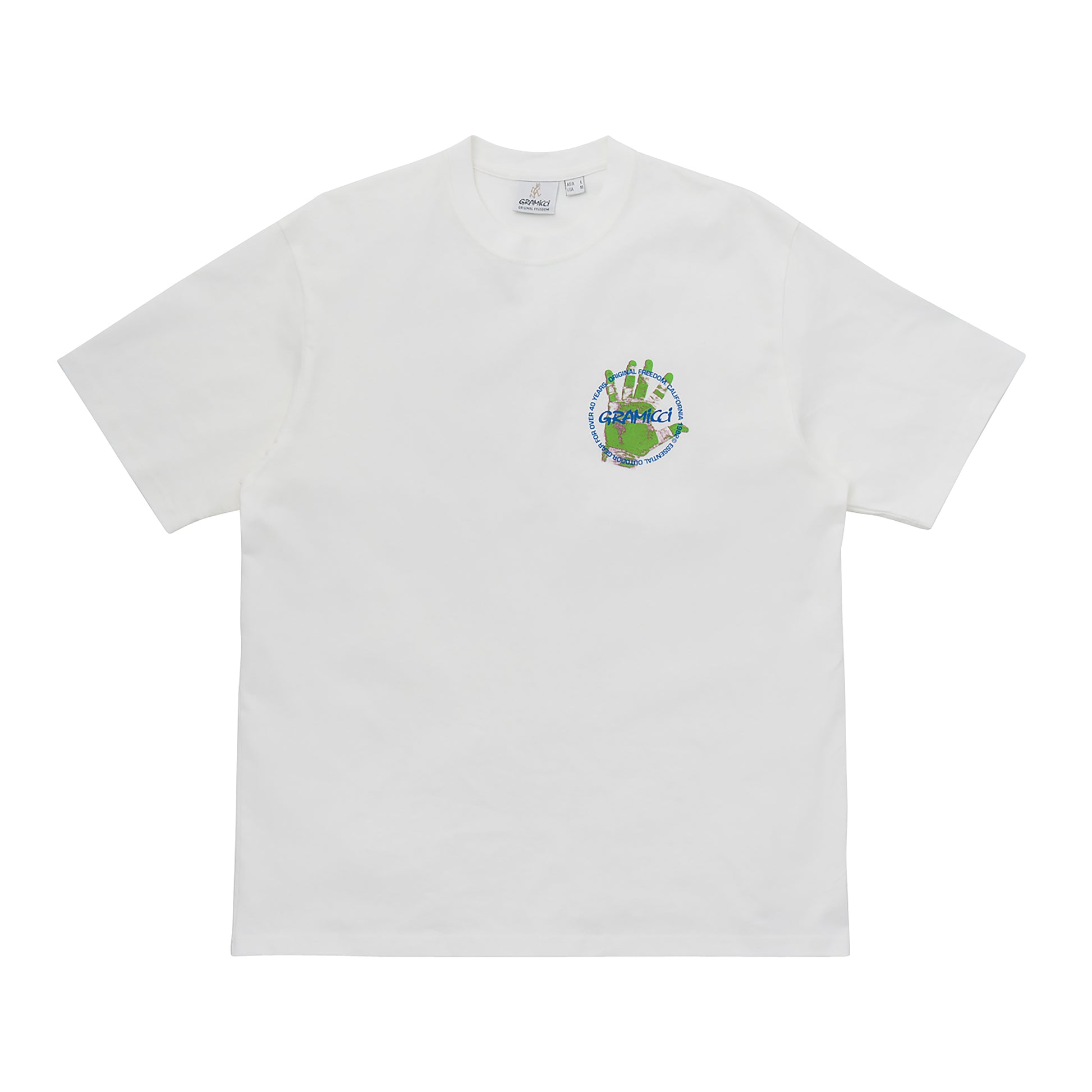 Gramicci - Climbers Hand Tee - WHITE / Hvid - T-Shirts