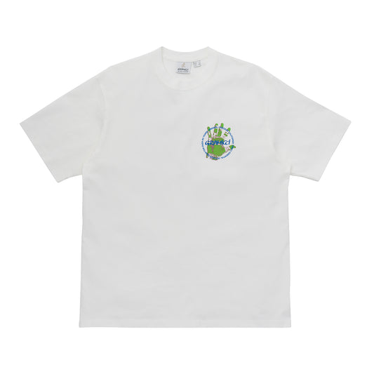Gramicci - Climbers Hand Tee - WHITE / Hvid - T-Shirts