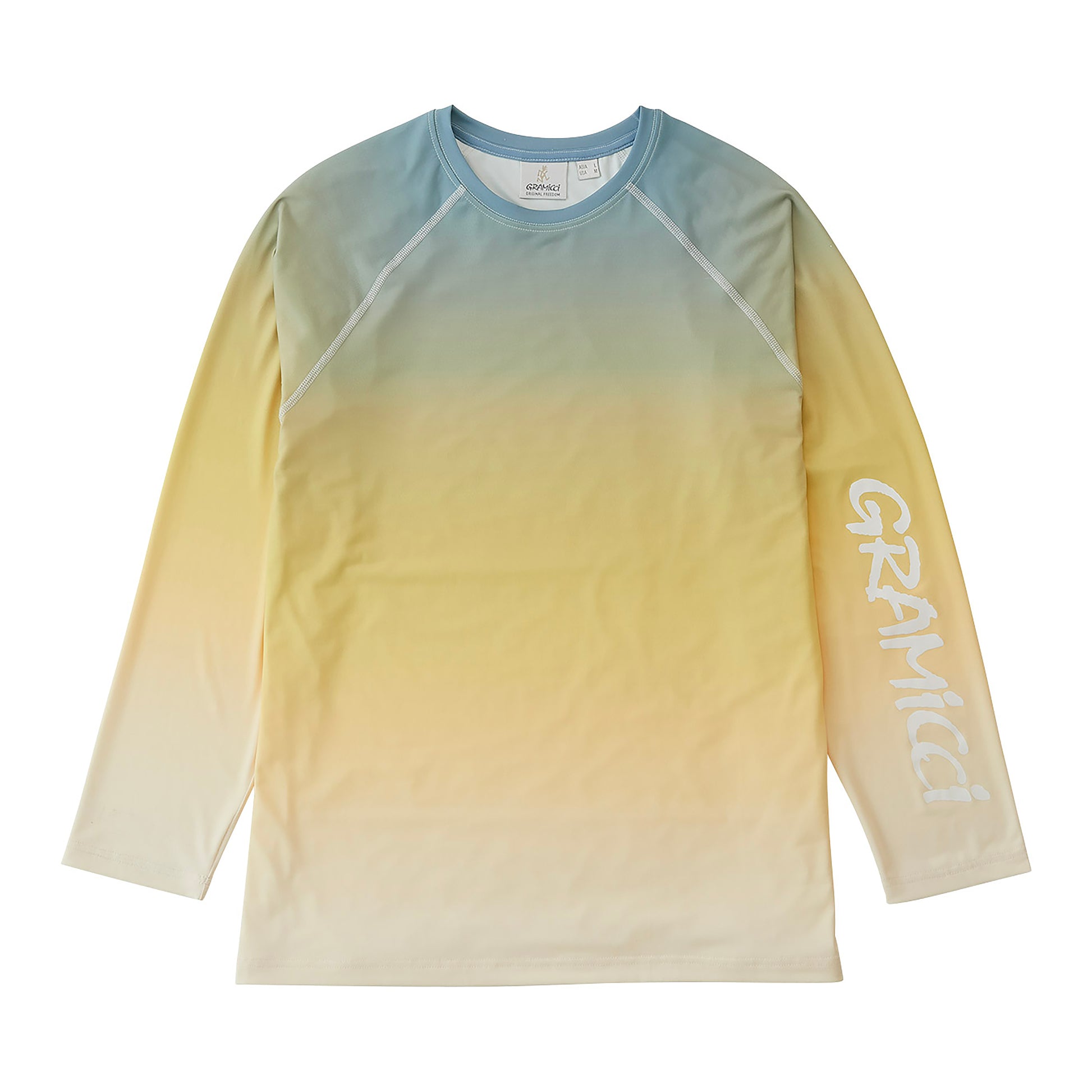 Gramicci - UPF-Shield Long Sleeve Top - GRADUATION YELLOW / Multi||Gul - T-Shirts