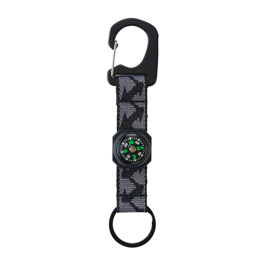 Compass Keyring Zig-Zag