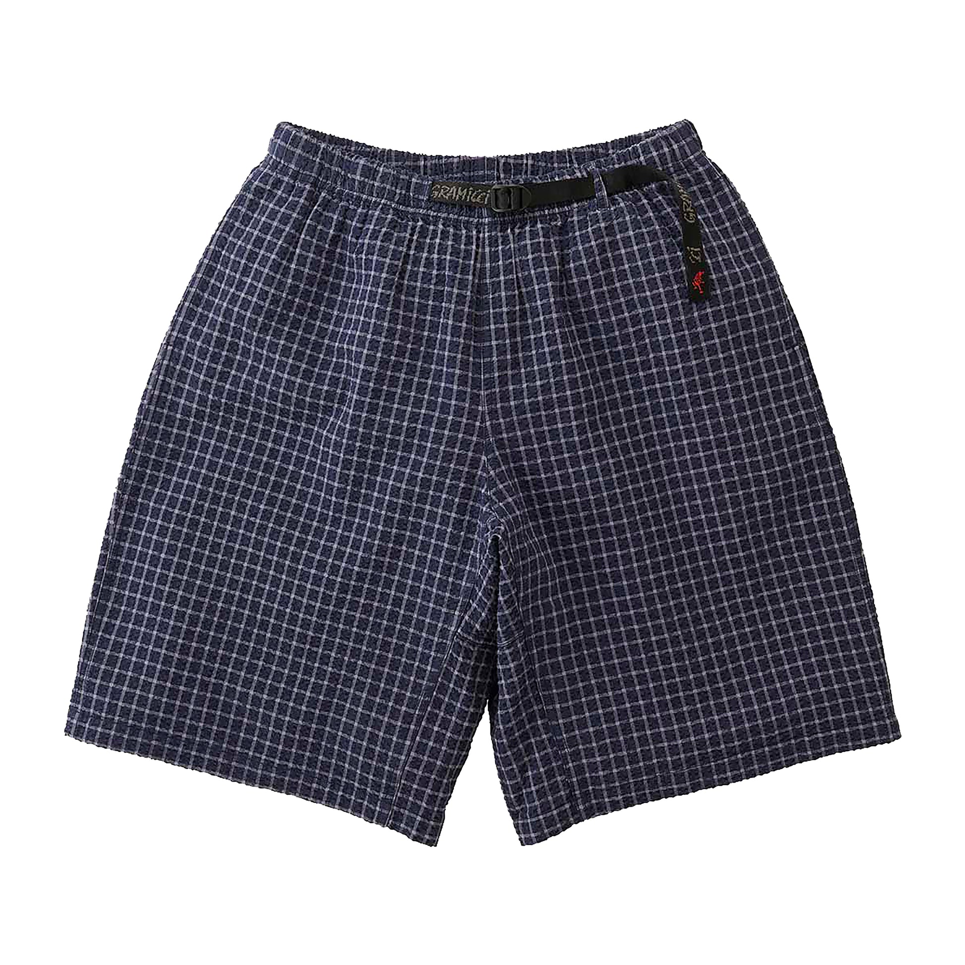 Gramicci - OG Seersucker Lagoon Short - MIDNIGHT / Blå||Tern - Shorts