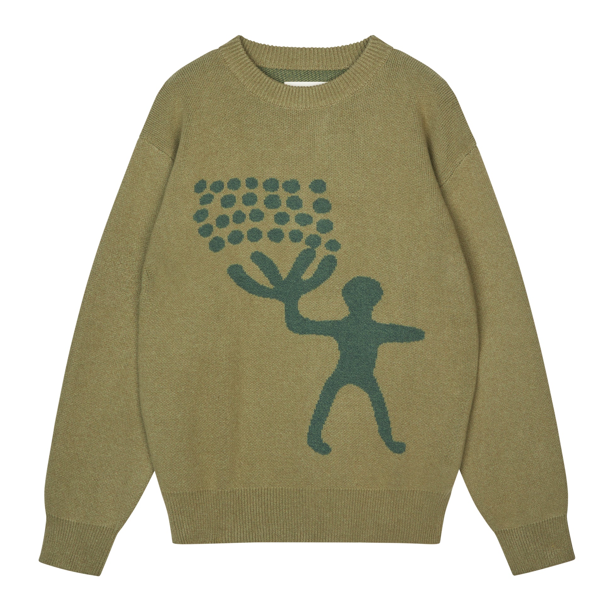 Heresy - Early Man Knit - GREEN / Grøn||Mønster - Strik