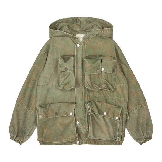 Heresy - Hassle Jacket - PRINT / Grøn||Mønster - Jakker