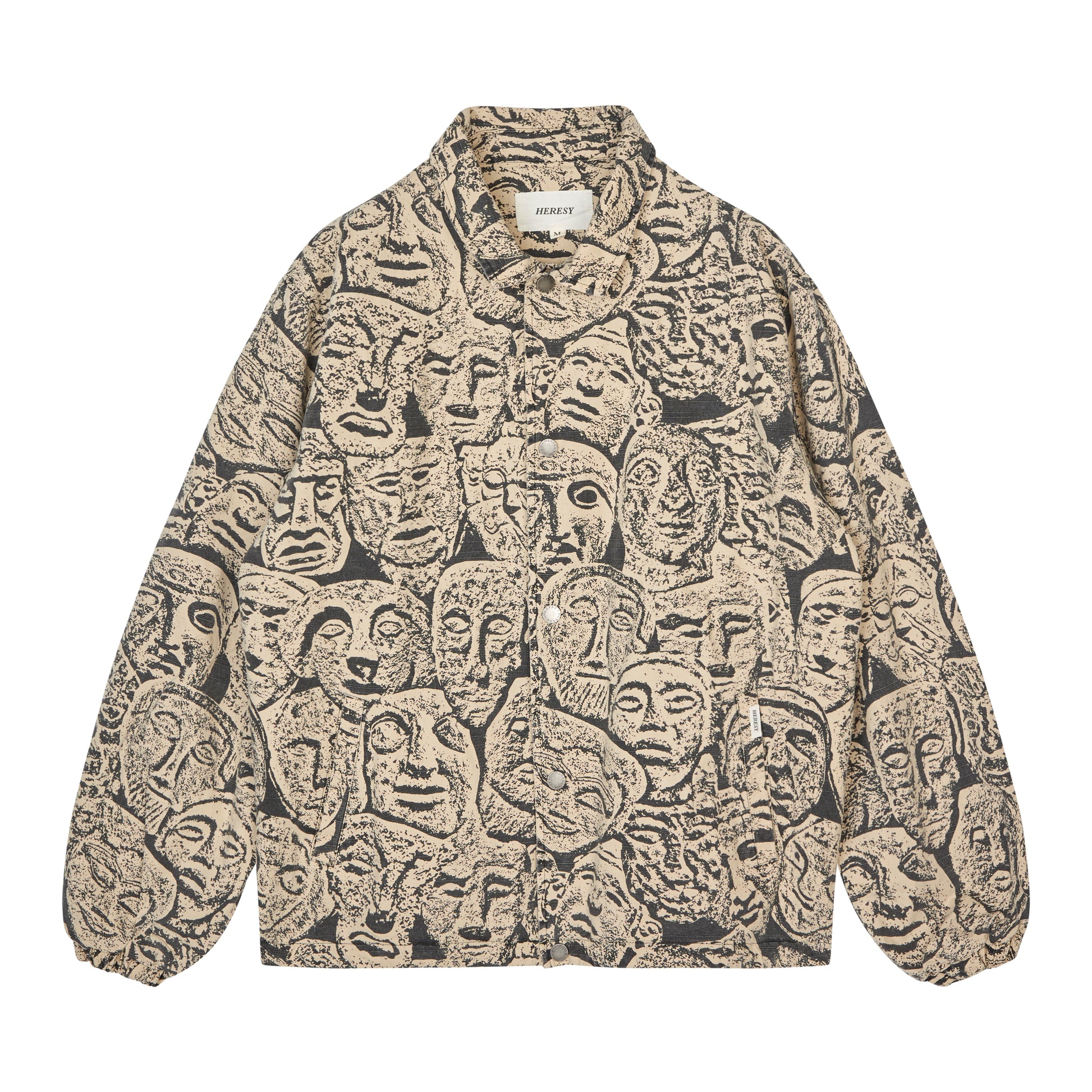 Heresy - Ancestors Jacket - PRINT / Mønster||Beige||Sort - Jakker